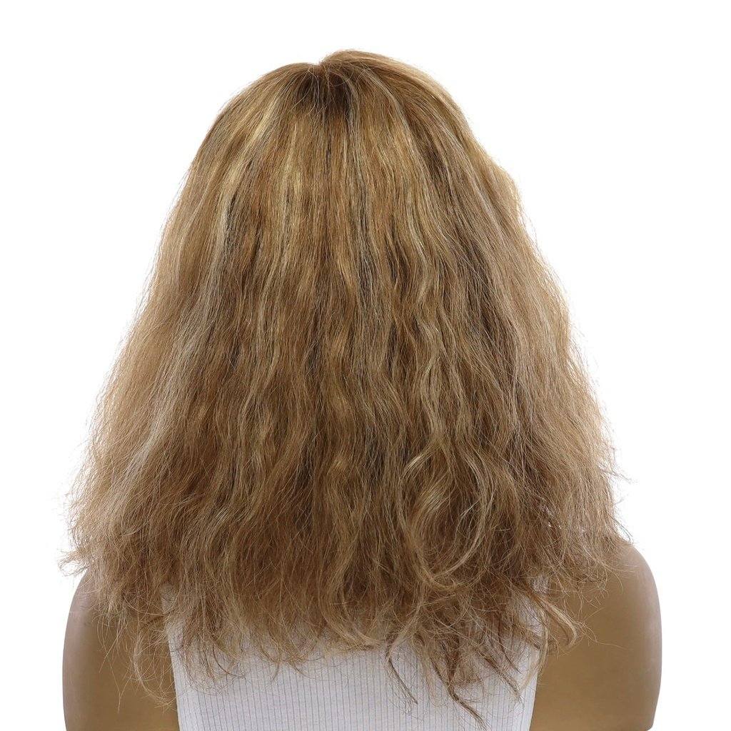 16" Divine Lace Top Topper Medium Blonde Wavy - Image 3