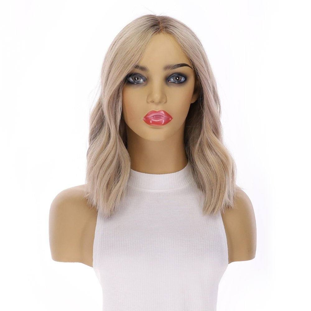 16" Divine Luxe Lace Top Wig #Light Brown w/ Custom Color - Image 2