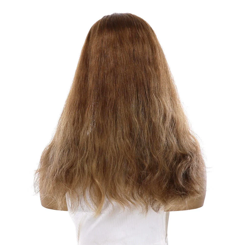 18" Emerald Silk Top Topper Light Brown Babylight Wavy - Image 3