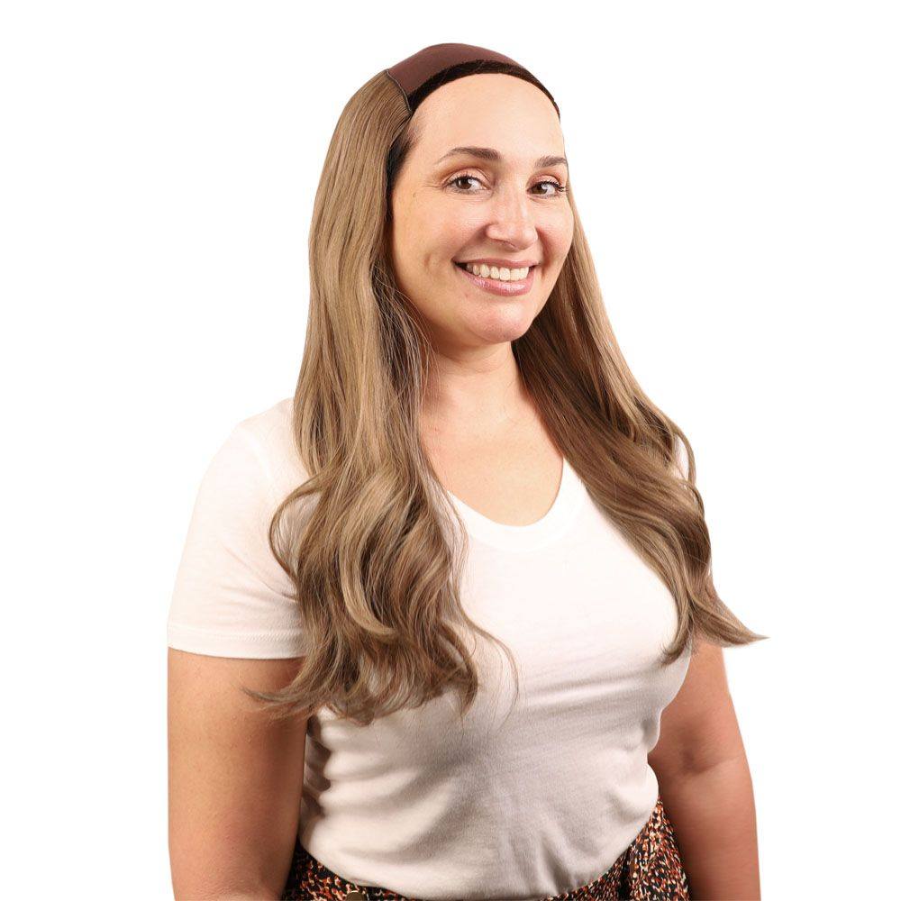 24" HatFall Wig Medium Blonde - Image 2