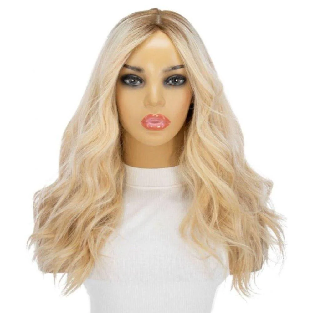 22" Reese Silk Top Wig Beige Blonde - Image 2