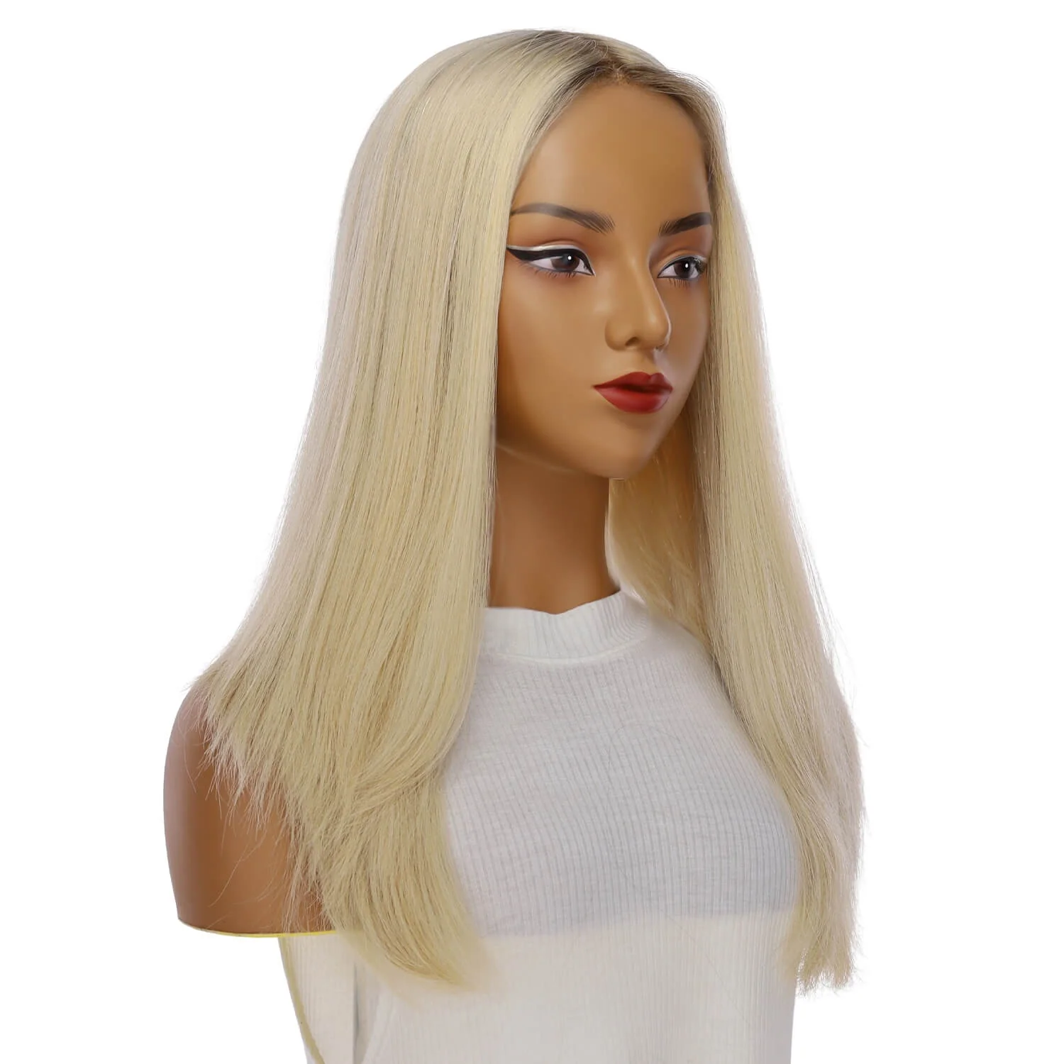 22" Reese Silk Top Wig Platinum Blonde 2.0