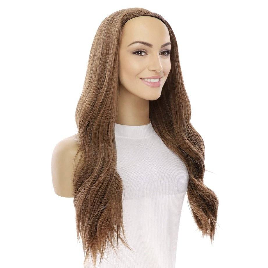24" 3/4 Bandfall Wig Strawberry Blonde - Image 2