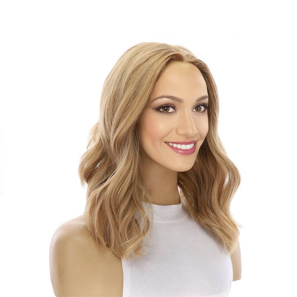 13" Luxe Bob Silk Top Wig #16 Blonde - Image 2