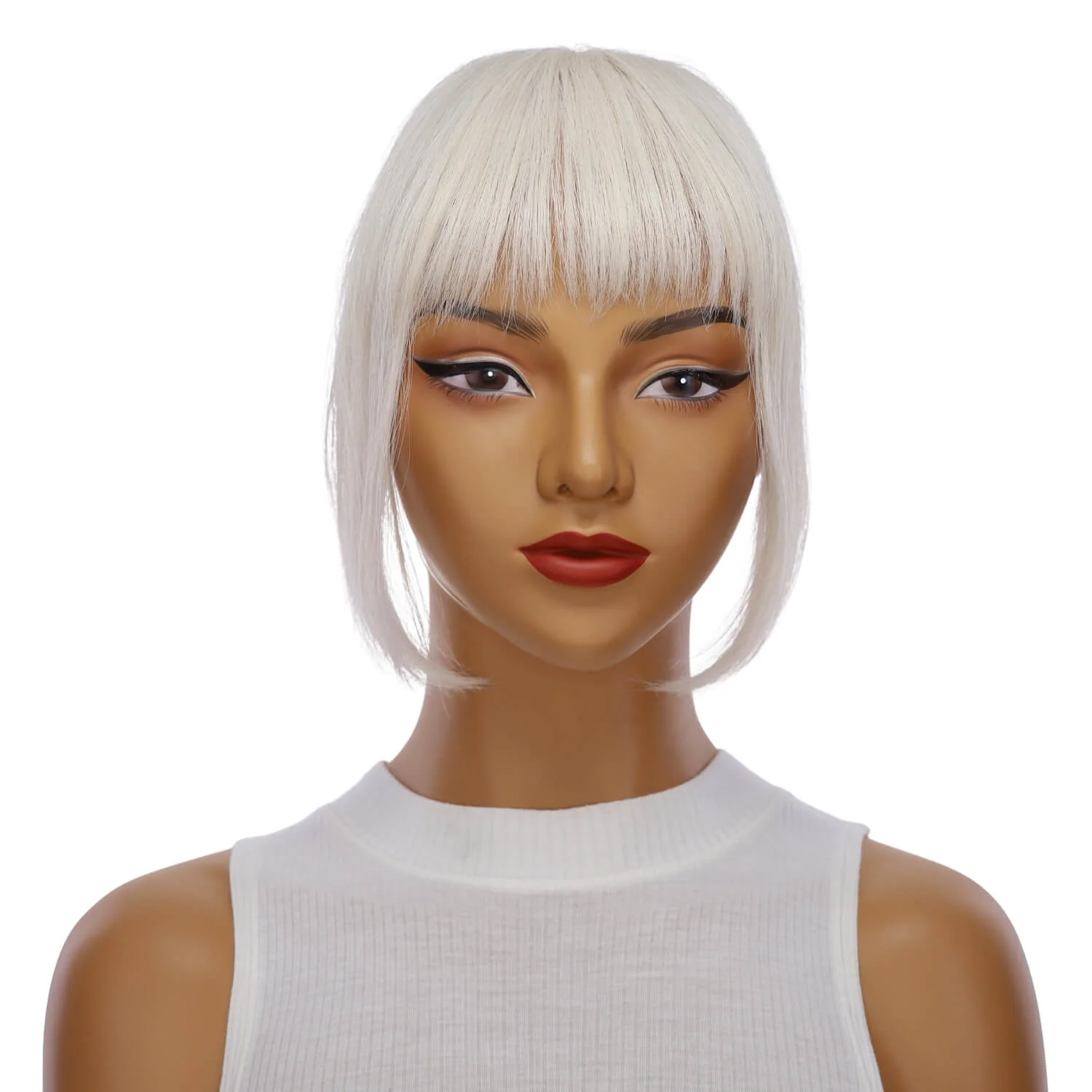 U-Clip on Bang Ice Blonde - Image 2