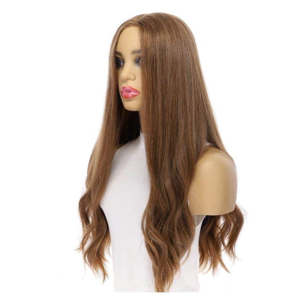 26" Divine Luxe Lace Top Wig #12 Warm Light Brown - Image 3