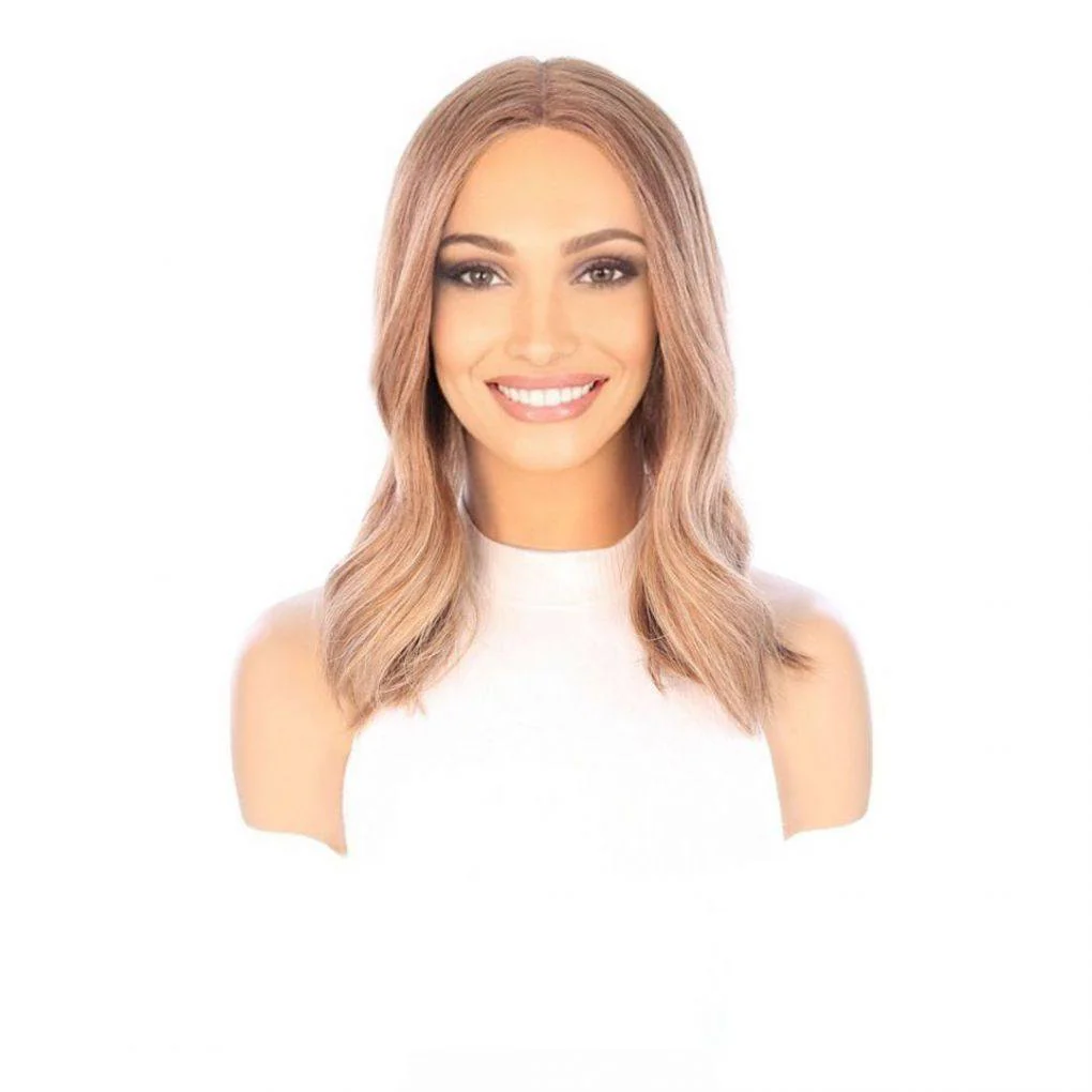 16" Divine Lace Top Topper Light Brown Babylight - Image 2